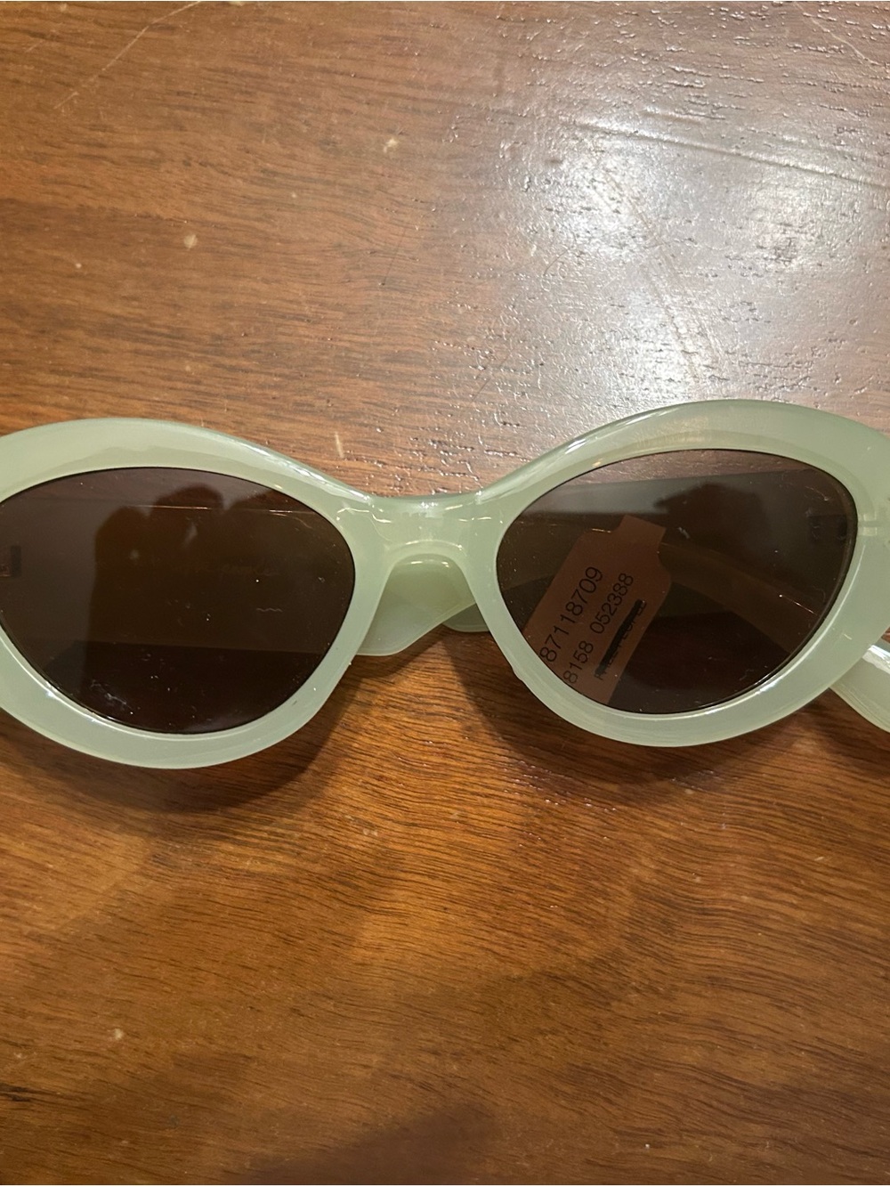 Free People Green Sunglasses with stars